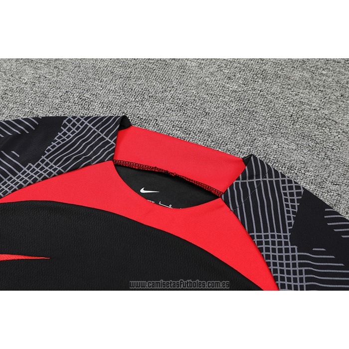 Chandal del Liverpool Manga Corta 2022-2023 Negro - Pantalon Corto